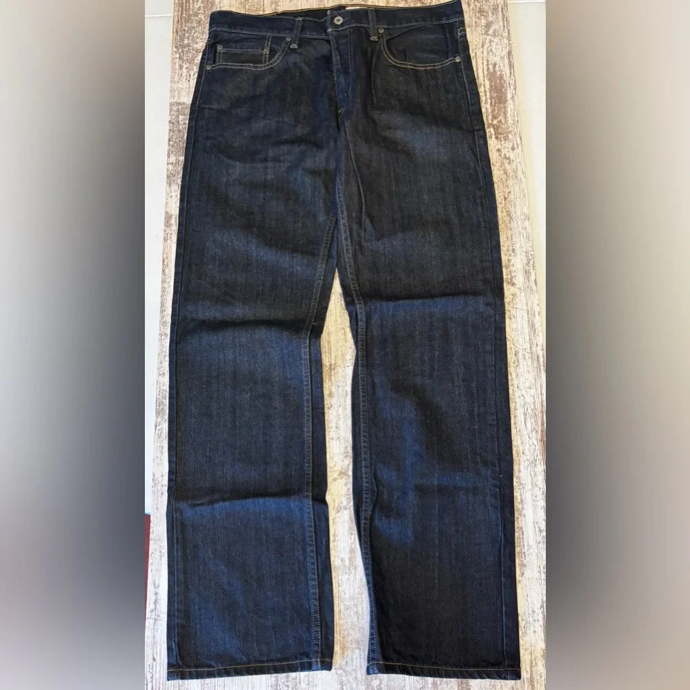 Levi Strauss & Co. Dark Blue Jeans W34/L34
